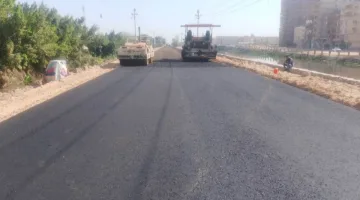 صور: محافظ الغربية يتابع تقدم أعمال تعبيد كورنيش المحلة الجديدة