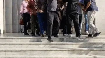 صور من مراسم دفن الفنان السوري الفلسطيني أديب قدورة