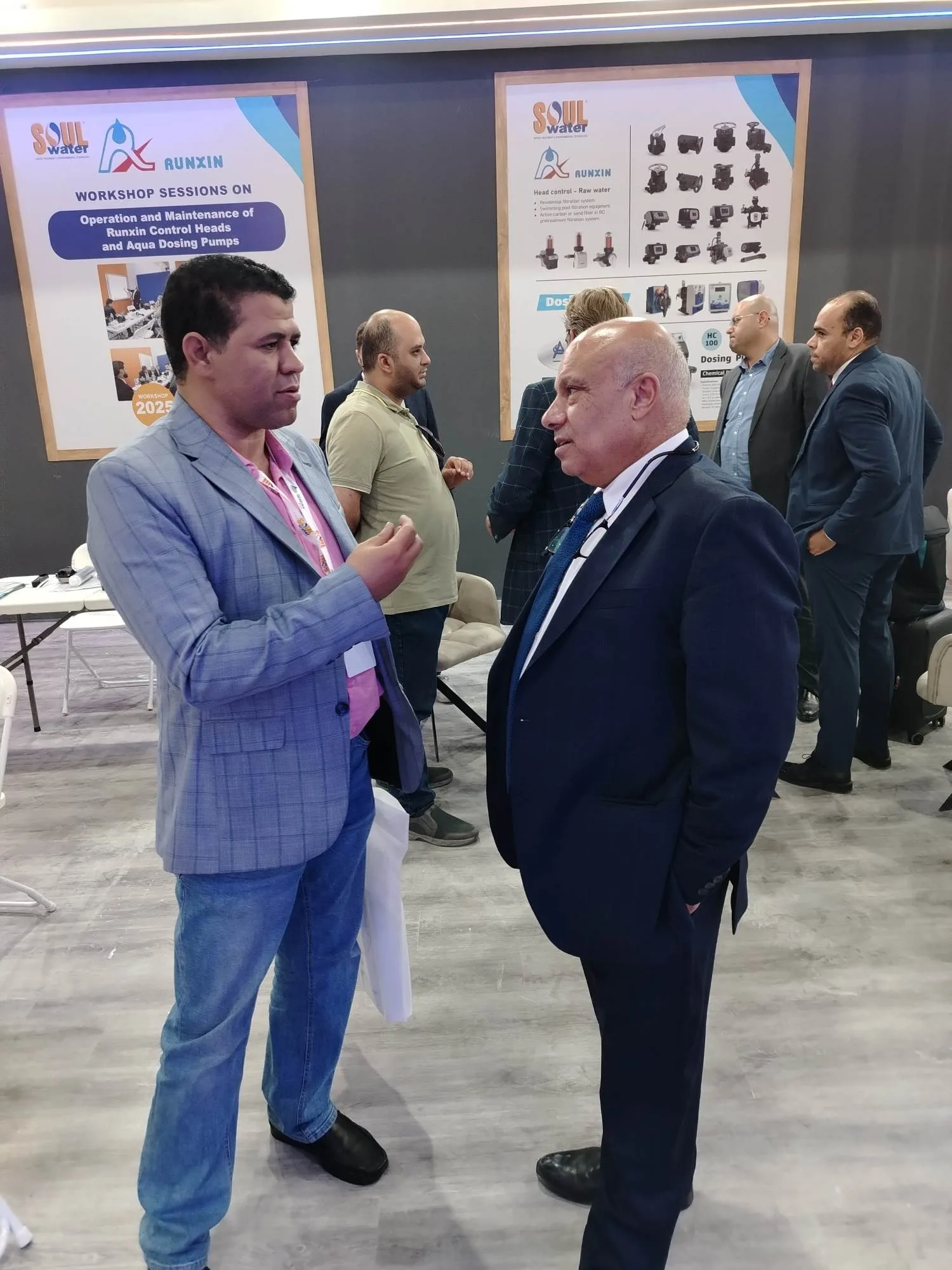صور: نائب وزير الإسكان ي inaugurates the ninth Watrex Exhibition for water treatment and purification.