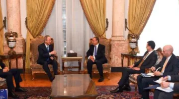 صور: وزير الخارجية للهجرة يستقبل الأمين العام السابق للأمم المتحدة