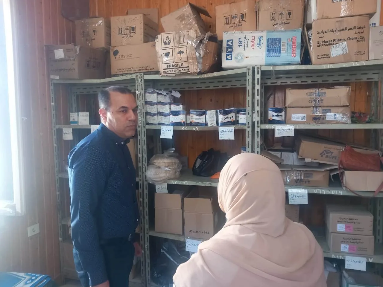 صور: وكيل وزارة الصحة بالبحيرة يقوم بجولة في مركز معالجة السكري والعيادة الجلدية صور: وكيل وزارة الصحة بالبحيرة يقوم بجولة في مركز معالجة السكري والعيادة الجلدية