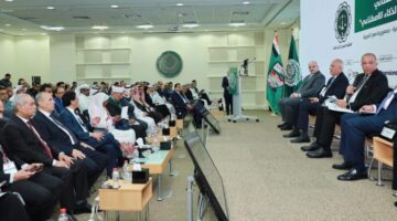 صور..رئيس هيئة النيابة الإدارية يشهد فعاليات المؤتمر العربي الأول للقضاء