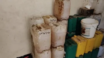 ضبط 11 طنًا من الأسمدة والمخصبات الزراعية المقلدة في مصنع غير قانوني بالمنوفية