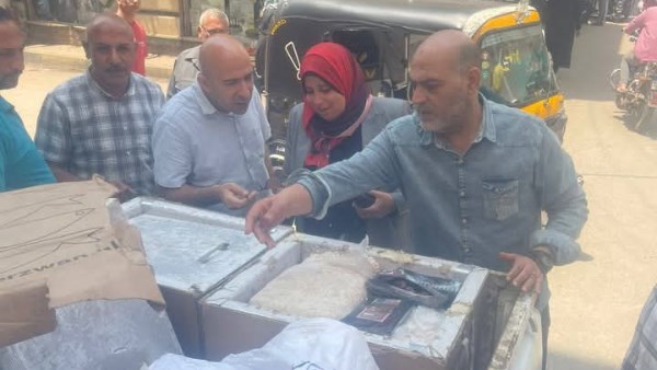 ضبط 200 كيلو كبدة مجمدة غير صالحة للاستهلاك في المنوفية