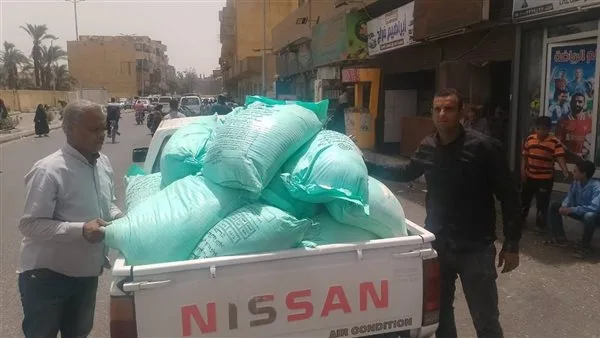 ضبط 3 أطنان دقيق مجهول المصدر وتحرير 212 محضرًا تموينيًا بالمنوفية