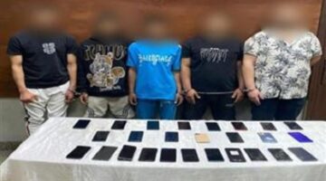 ضبط 5 عناصر جنائية لقيامهم بسرقة الهواتف المحمولة من المواطنين بالقاهرة