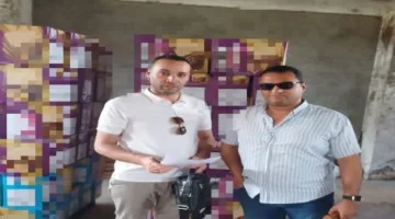ضبط 500 كيلوغرام من السكر والدقيق و150 عبوة من المواد الغذائية غير المصرح بها في البحيرة