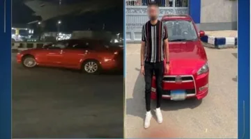 ضبط قائد سيارة أجرى حركات استعراضية بسيارته في بلبيس