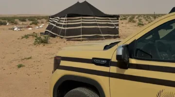 ضبط معسكر غير مرخص في محمية الملك عبدالعزيز الملكية