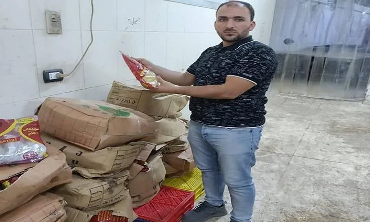 ضبط منتجات غذائية منتهية الصلاحية بأحد المجازر بالقليوبية ضبط منتجات غذائية منتهية الصلاحية بأحد المجازر بالقليوبية