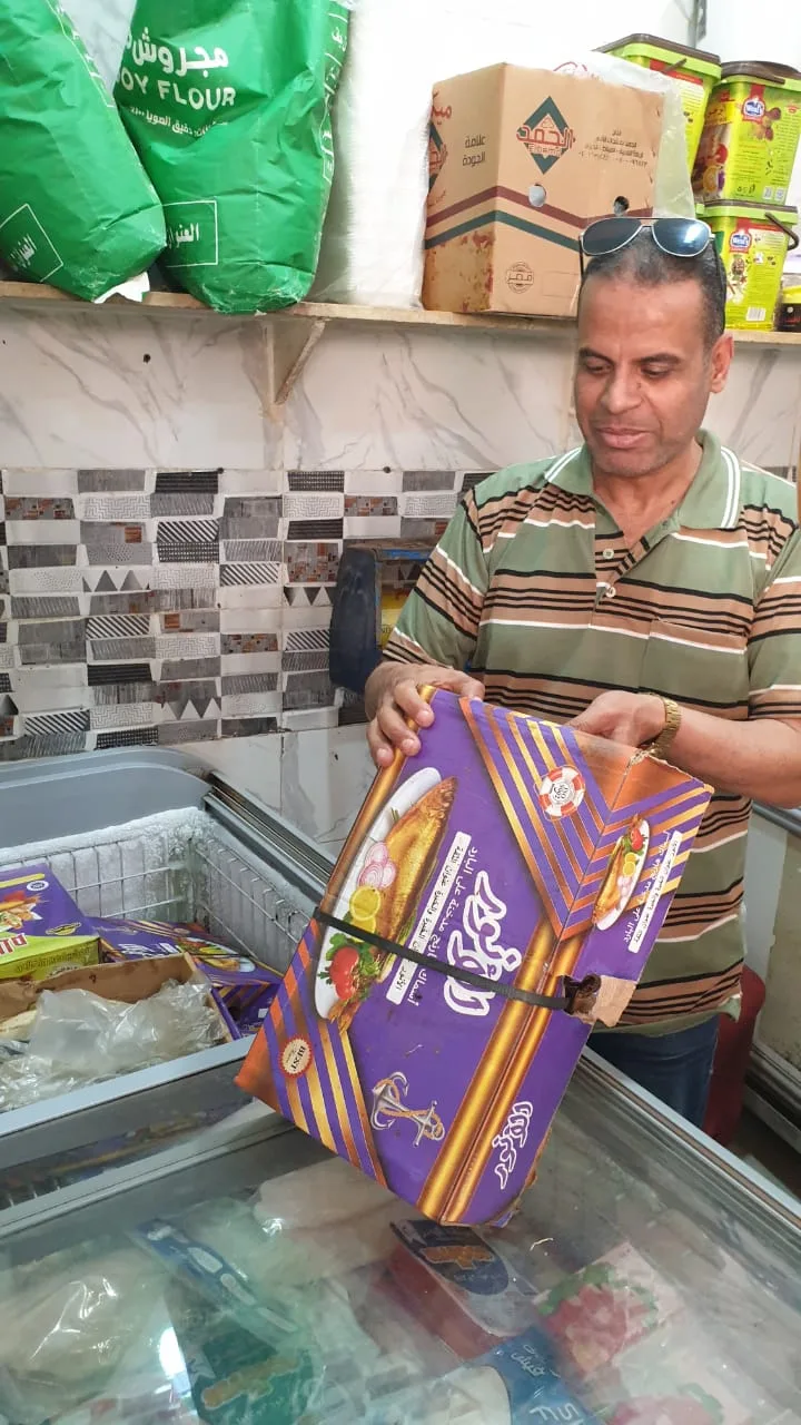 ضبط ١٨.٥ طن لحوم مستوردة ومصنعات ومفروم وهياكل دواجن فاسدة بالجيزة