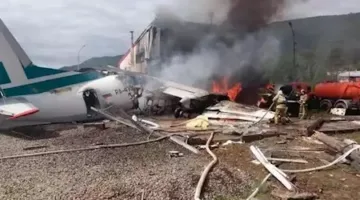 ضحايا جراء سقوط طائرة خفيفة في كاليفورنيا