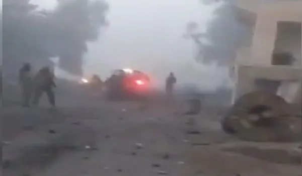 ضحايا وجرحى نتيجة انفجار في سوريا ضحايا وجرحى نتيجة انفجار في سوريا