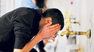 طريقة الغسل والوضوء من الجنابة