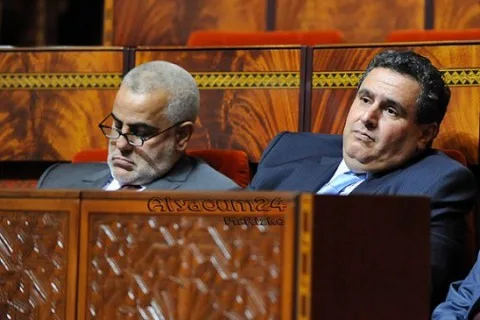 طلب سحب الثقة في المغرب يثير توترات جديدة.. صراع محتدم بين ‘العدالة والتنمية’ و’الاتحاد الاشتراكي’ يزيد من أزمة المعارضة.. ابن كيران يتهم الحكومة بالتلاعب بالمسار الديمقراطي ويدعو إلى أن ‘عواقب سياساتها ستعود عليها بالسلب’ طلب سحب الثقة في المغرب يثير توترات جديدة.. صراع محتدم بين ‘العدالة والتنمية’ و’الاتحاد الاشتراكي’ يزيد من أزمة المعارضة.. ابن كيران يتهم الحكومة بالتلاعب بالمسار الديمقراطي ويدعو إلى أن ‘عواقب سياساتها ستعود عليها بالسلب’