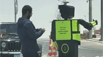 ظهور روبوتات التنظيم المروري في شوارع مصر لأول مرة في إطار خطة التحول الذكي