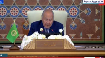عاجل | أبو الغيط: نتمنى قريباً أن يستعيد العالم العربي مكانته المعروفة.