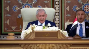 عاجل: الرئيس العراقي يعلن عن ختام الجلسة الافتتاحية للقمة العربية وبدء المناقشات المغلقة.