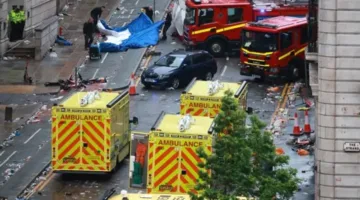 عاجل.. الشرطة البريطانية: 27 شخصًا مصابًا في حادث الدهس وتستبعد أي دوافع إرهابية.
