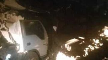 عاجل… بالصور إنهيار منزل من 3 طوابق في المنيا