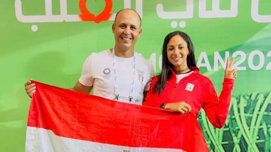 عاجل.. بسنت حميدة تحقق ذهبيتين في البطولة العربية لألعاب القوى