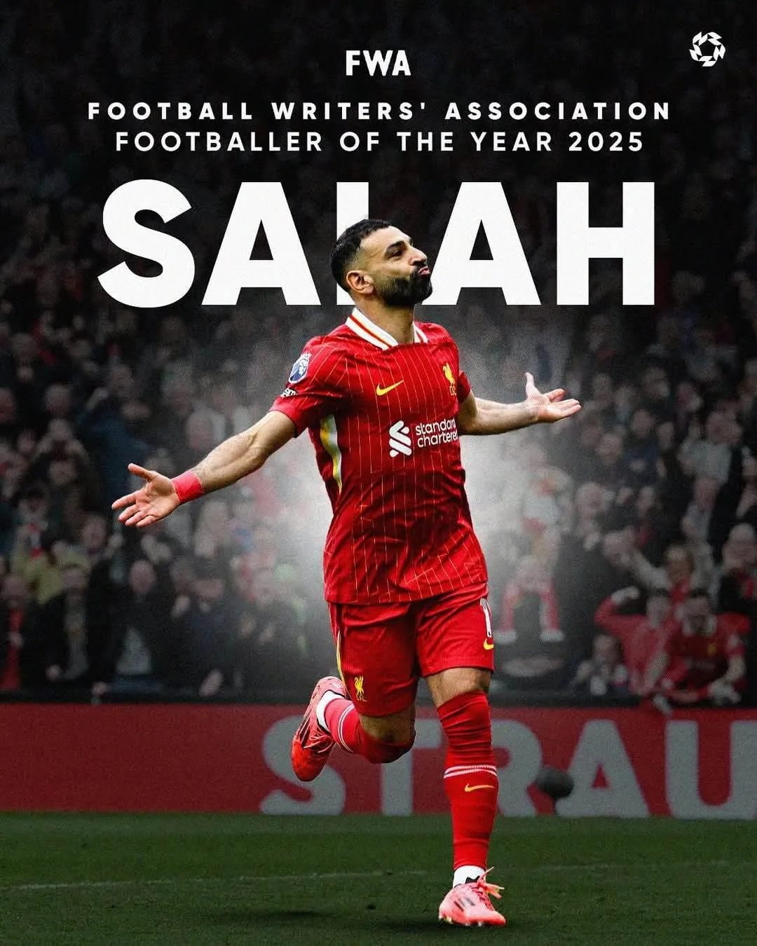 عاجل.. محمد صلاح يحصد جائزة أفضل لاعب في البريميرليج للمرة الثالثة في تاريخه