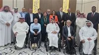 عادل سليم نائباً لرئيس الاتحاد العربي لكرة السلة على الكراسي المتحركة