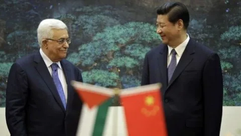 عباس يثمن دعم الصين للقضية الفلسطينية