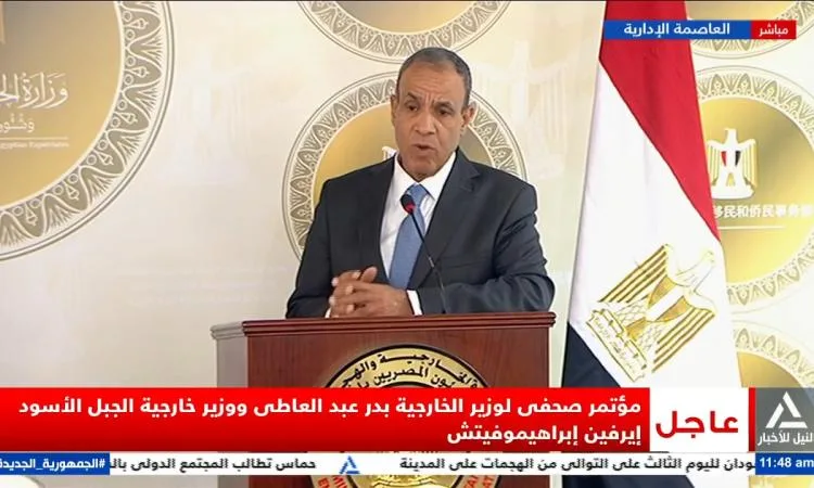 عبد العاطي: تطابق الرؤى بين مصر والجبل الأسود فيما يتعلق بتعزيز التعاون