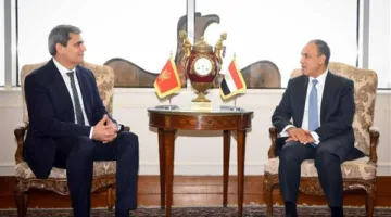 عبد العاطي يستقبل نائب رئيس الوزراء ووزير خارجية الجبل الأسود