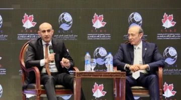 عبد اللطيف يناقش في ندوة مجلس الأعمال المصري الكندي جهود تحسين التعليم