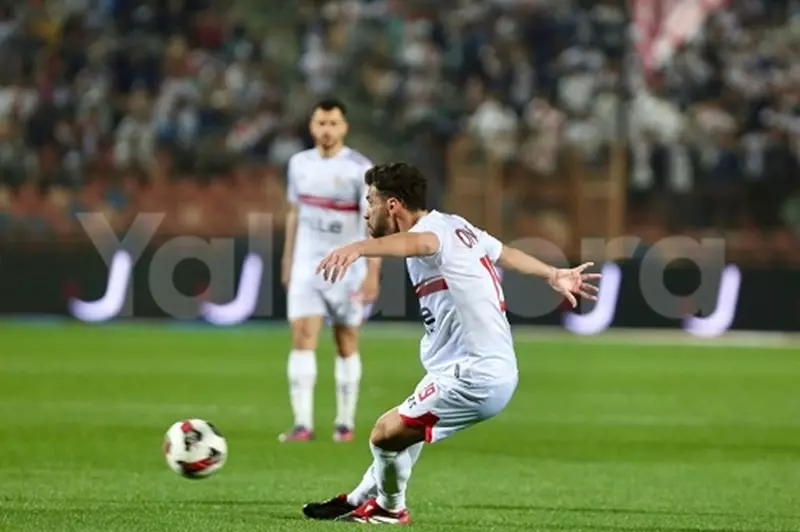 عبد الله السعيد يتدرب بشكل مكثف في الزمالك استعداداً لمواجهة بتروجيت