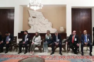 عبير عصام من القصر الجمهوري في بيروت: لبنان مستقر.. ومصر هي جسر الدعم والتنمية للأشقاء