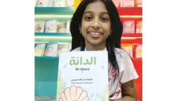 عرض إبداعات طلاب مؤسسة قطر في معرض الكتب