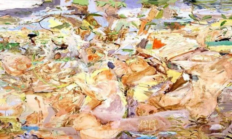 عرض لوحة "قتل البوركينى" للفنانة سيسيلى براون للبيع بـ2.5 مليون دولار