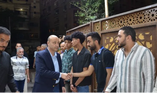 عزاء والدة زوجة المنتج محمد السبكي بحضور عدد من نجوم الفن والإعلام