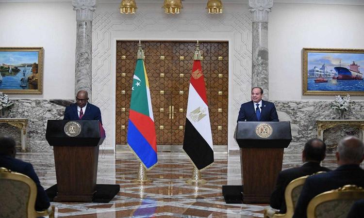 عزت : زيارة رئيس جزر القمر لمصر تؤكد عمق العلاقات المصرية الإفريقية