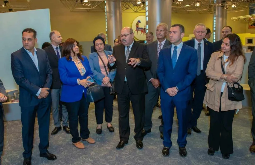 وزارة الإنتاج الحربي تنظم جولة ميدانية للجنة الصناعة في مجلس النواب إلى مصنع 200 الحربي وزارة الإنتاج الحربي تنظم جولة ميدانية للجنة الصناعة في مجلس النواب إلى مصنع 200 الحربي