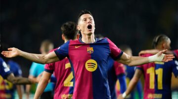 على رأسهم ليفاندوفسكي.. موقف ثلاثي برشلونة من المشاركة ضد إنتر في دوري الأبطال