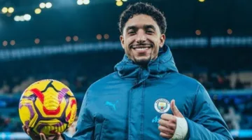 عمر مرموش يتألق في إعلان القميص الجديد لمانشستر سيتي «فيديو»