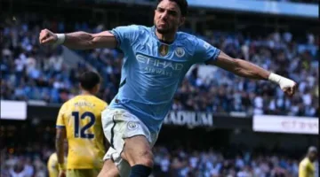 عمر مرموش يتنافس على جائزة أفضل هدف في مانشستر سيتي