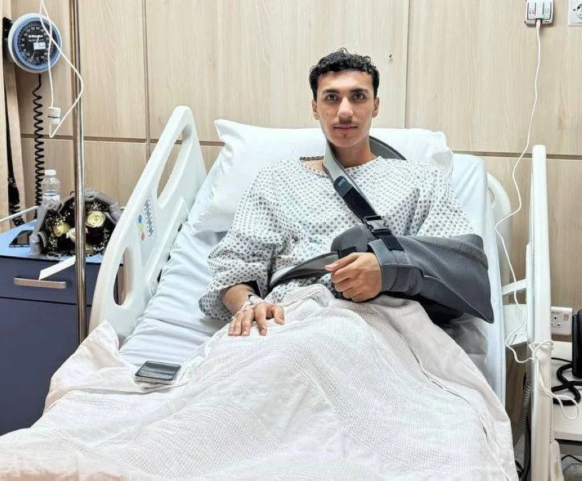 عملية جراحية ناجحة لجعفري في نادي العدالة عملية جراحية ناجحة لجعفري في نادي العدالة