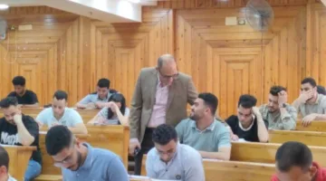 عميد كلية التجارة بكفر الشيخ: سير الامتحانات يتم وفق نظام دقيق وانضباط في الأداء