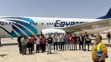 عودة 71 مواطناً مصرياً من ليبيا تنفيذًا لتعليمات الرئيس عبد الفتاح السيسي