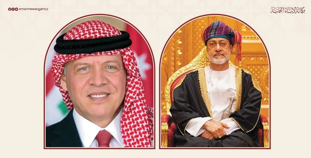 عيد مبارك من جلالة السلطان المعظم لملك الأردن والرئيس الأرجنتيني عيد مبارك من جلالة السلطان المعظم لملك الأردن والرئيس الأرجنتيني