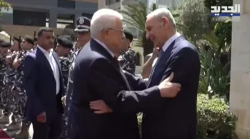 عين التينة: استقبال الرئيس الفلسطيني – (فيديو)