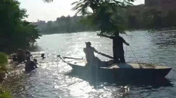 غرق شاب في الرياح المنوفي بأشمون يؤدي إلى وفاته