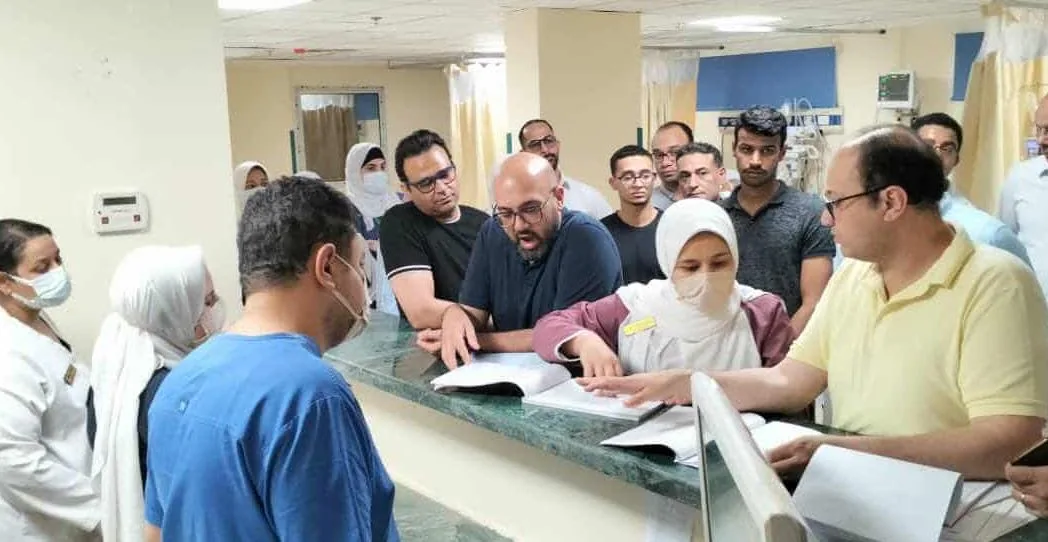وزارة الصحة: فريق الإدارة المركزية للطب العلاجي يقوم بزيارة مستشفيات قنا لمراقبة مستوى الخدمات الصحية المقدمة للمواطنين وزارة الصحة: فريق الإدارة المركزية للطب العلاجي يقوم بزيارة مستشفيات قنا لمراقبة مستوى الخدمات الصحية المقدمة للمواطنين