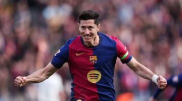 غموض موقف ليفاندوفسكي من مباراة برشلونة وإنتر ميلان في أبطال أوروبا