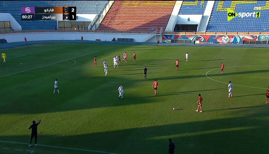 فاركو يهزم بيراميدز ويشعل الصراع على الدوري